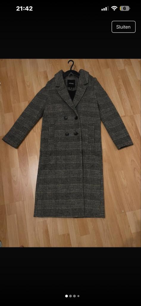 Jas, Kleding | Dames, Jassen | Winter, Verzenden, Zo goed als nieuw, Maat 34 (XS) of kleiner, Grijs