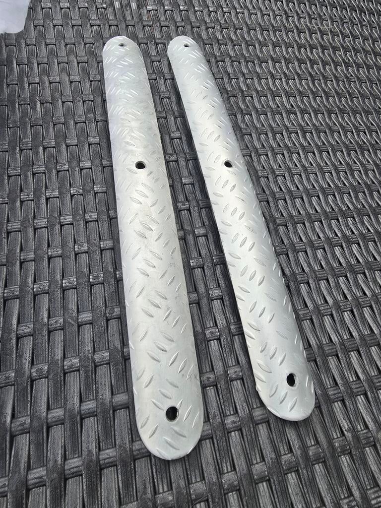 Traanplaat aluminium stukken, Ophalen of Verzenden
