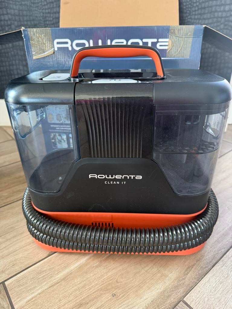ROWENTA Clean it IN5011 Vlekkenreiniger/tapijtreiniger, Ophalen of Verzenden, Nieuw, Waterstofzuiger
