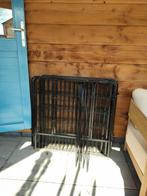 Metalen zwarte hondenhekjes, Ophalen, Gebruikt