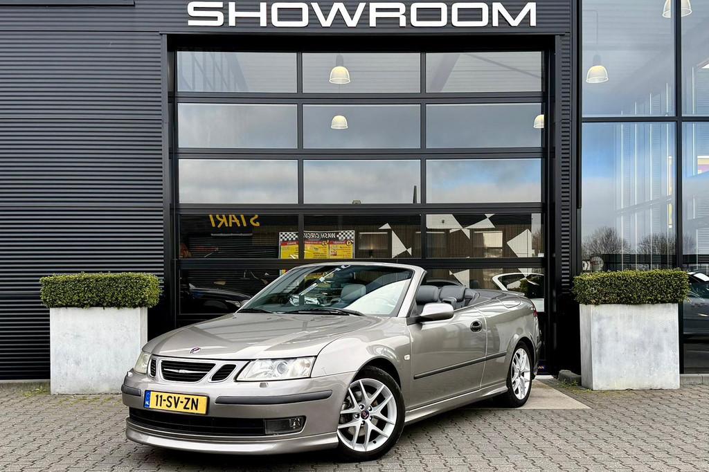 Saab 9-3 Cabrio 2.0T Aero, 210pk, 14 jarig bezit! Xenon, Rij, Auto's, Saab, 1998 cc, Gebruikt, Cabriolet, 4 stoelen