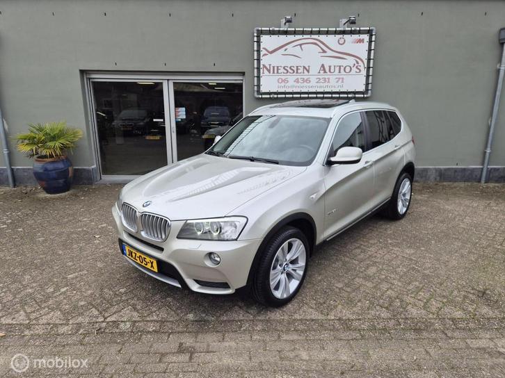 BMW X3 F25 xDrive28i High Executive 6 cilinder/Pano/Navi, Auto's, BMW, Bedrijf, Te koop, X3, 4x4, ABS, Airbags, Airconditioning