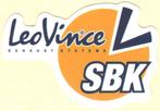 LeoVince SBK sticker #2, Ophalen of Verzenden