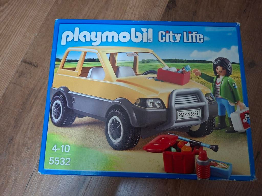Playmobil City Life 5532 - SUV met dierenarts, Ophalen of Verzenden, Zo goed als nieuw, Jongen of Meisje