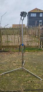 Bouwlamp inklapbaar, Ophalen, Gebruikt, Met statief, Lamp met armatuur