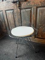 Vitra DKR Wire Chair wit zitkussen replica 4 stuks NIEUW, Gebruikt, Wit, Ophalen of Verzenden, X