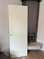 Opdekdeur rechts 211x75, Ophalen, Gebruikt, Minder dan 80 cm, Binnendeur