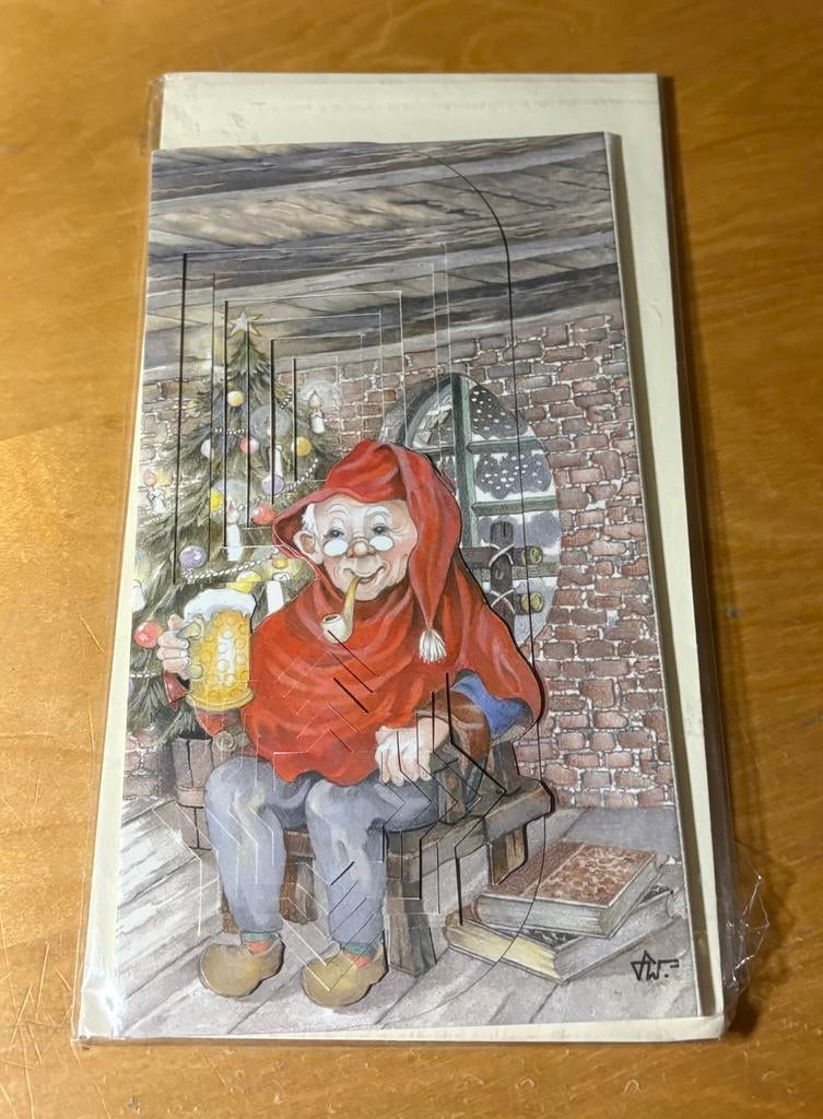 Slimline kaart kabouter, Ophalen of Verzenden, Overige thema's