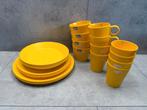 Mepal set 24 delig - 4 persoons - geel - NIEUW - 11315, Ophalen of Verzenden, Nieuw