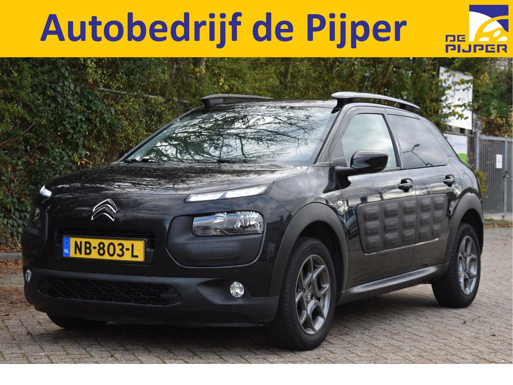 Citroën C4 Cactus 1.2 PureTech Shine Airbump Blackline | NL, Voorwielaandrijving, 12 maanden, Stof, Gebruikt