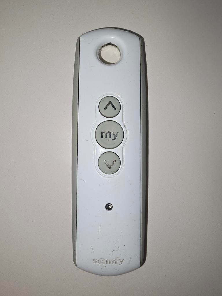 Somfy Telis 1 RTS Pure afstandsbediening handzender luifel, Ophalen of Verzenden, Gebruikt, Wit, Kunststof