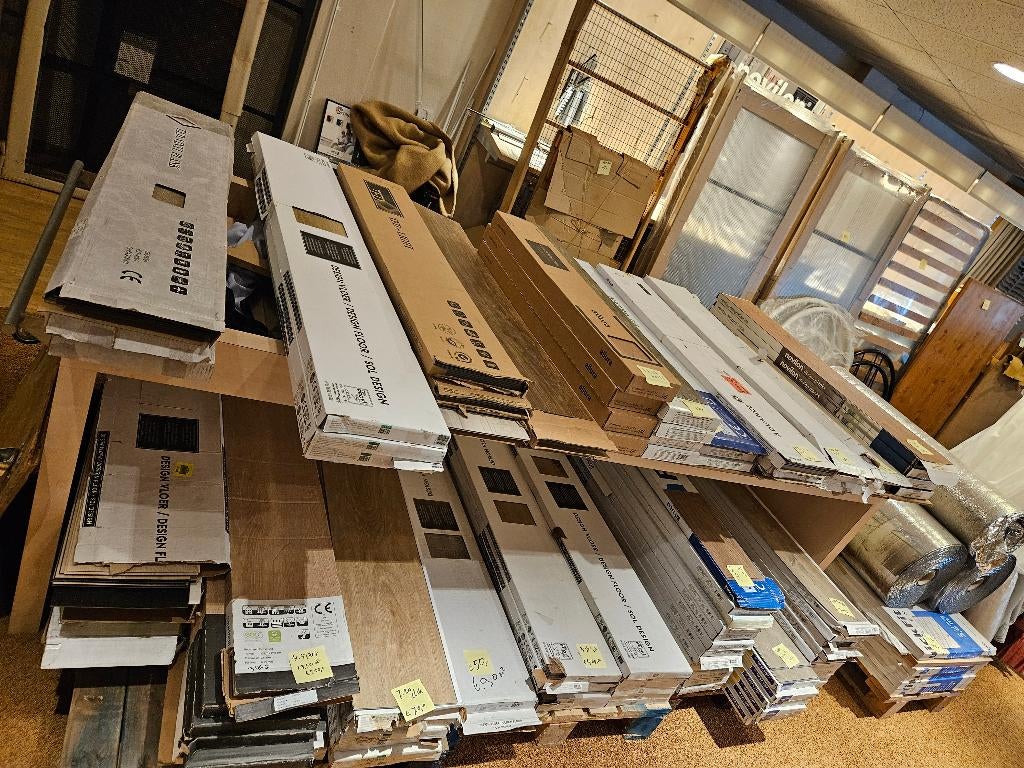 Restpartijen pvc, Ophalen, Nieuw, 75 m² of meer, Overige typen