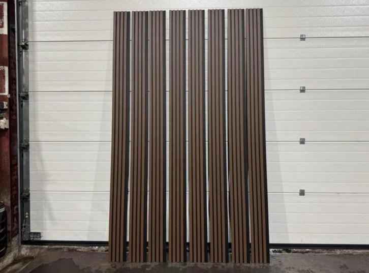 Wandbekleding/ Gevelbekleding Composiet IPE  2900 mm 16 mm, Doe-het-zelf en Verbouw, Platen en Panelen, Zo goed als nieuw, Ophalen of Verzenden