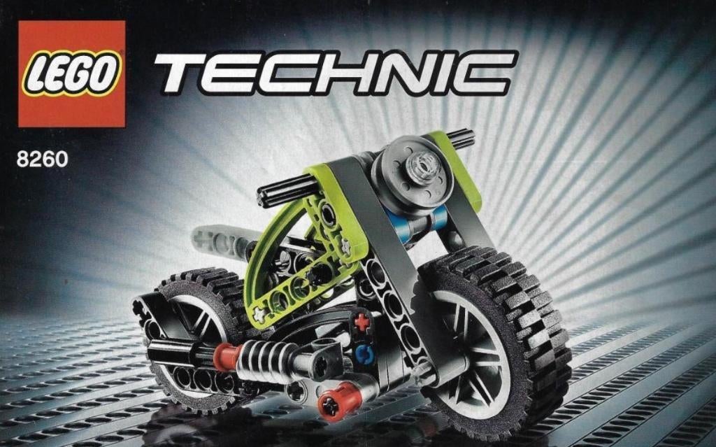 Lego 8260 motor tractor Technic, Ophalen of Verzenden, Gebruikt, Complete set, Lego