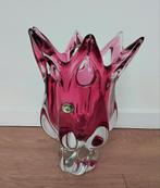 Boheemse glazen vaas, Josef Hospodka, Tjechische Republiek, Ophalen of Verzenden