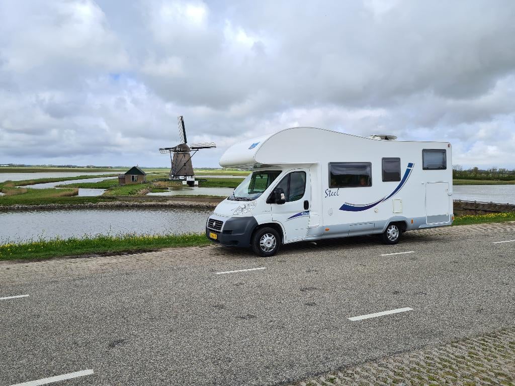 6 Pers. Fiat Ducato McLouis Steel 425 G – Slechts 53.250 KM!, Alkoof, Ringverwarming, Luifel, Fiat