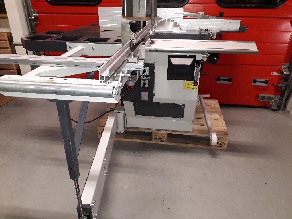 ROBLAND combinatie LX310 4pk 400volt met wielstel, Doe-het-zelf en Verbouw, Gereedschap | Zaagmachines, Ophalen, Zo goed als nieuw