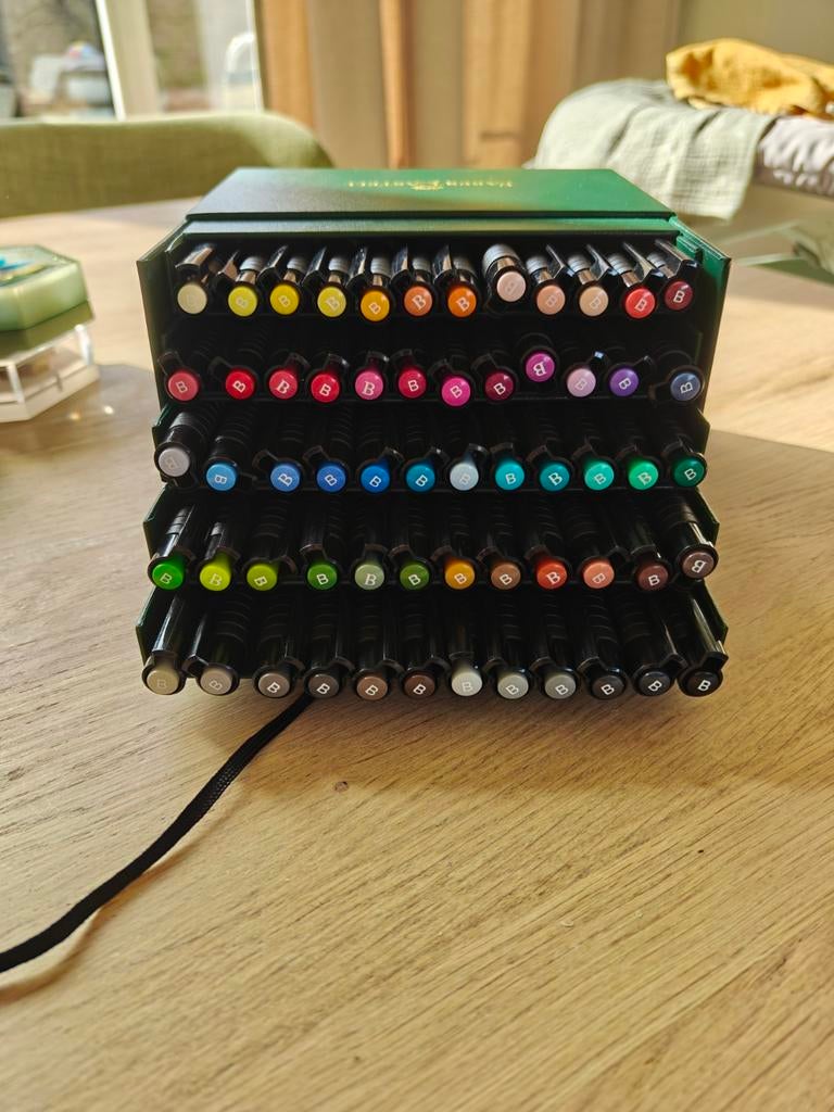 Faber-Castell Pitt Artist Brush Pennen Set - 60 Stuks, Ophalen of Verzenden, Zo goed als nieuw, Potlood of Stift