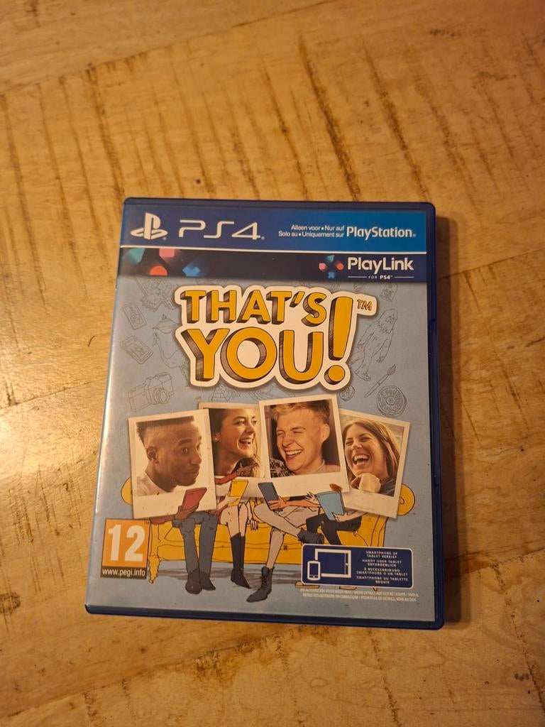 That's You! PS4 - Partygame, Overige genres, Eén computer, Ophalen of Verzenden, Zo goed als nieuw