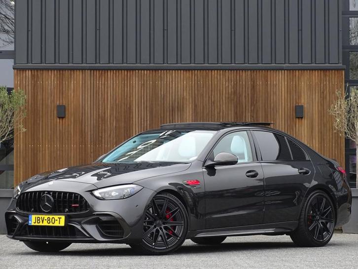 Mercedes-Benz C-Klasse AMG 63 S E Performance 680PK NE / car, Auto's, Mercedes-Benz, Bedrijf, Te koop, C-Klasse, 360° camera, ABS