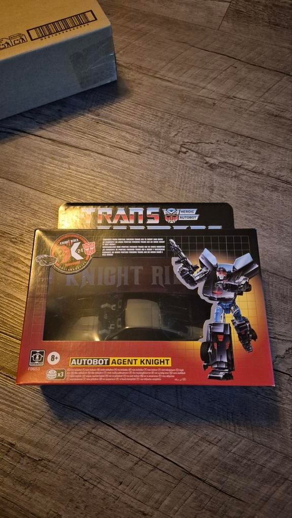 Transformers Knight Rider x Transformers Agent Knight, Verzamelen, Transformers, Overige generaties, Verzenden, Nieuw, Autobots