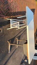 LAGKAPTEN bureaublad en MITTBACK schraag, Ophalen, Zo goed als nieuw