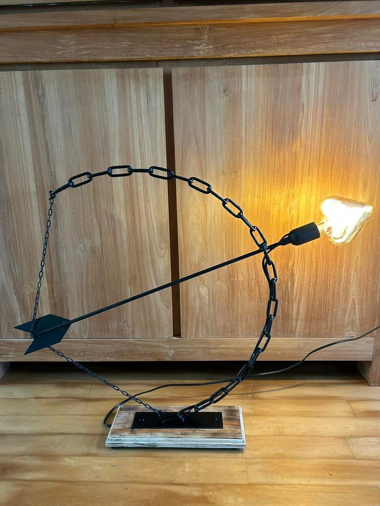 Unieke CUPIDO Tafellamp, Ophalen, Nieuw, Overige materialen, Minder dan 50 cm