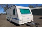 Mooie Adria 502 up luifel met twee zijkanten, Caravans en Kamperen, Rondzit, 750 - 1000 kg, Tot en met 4, Schokbreker