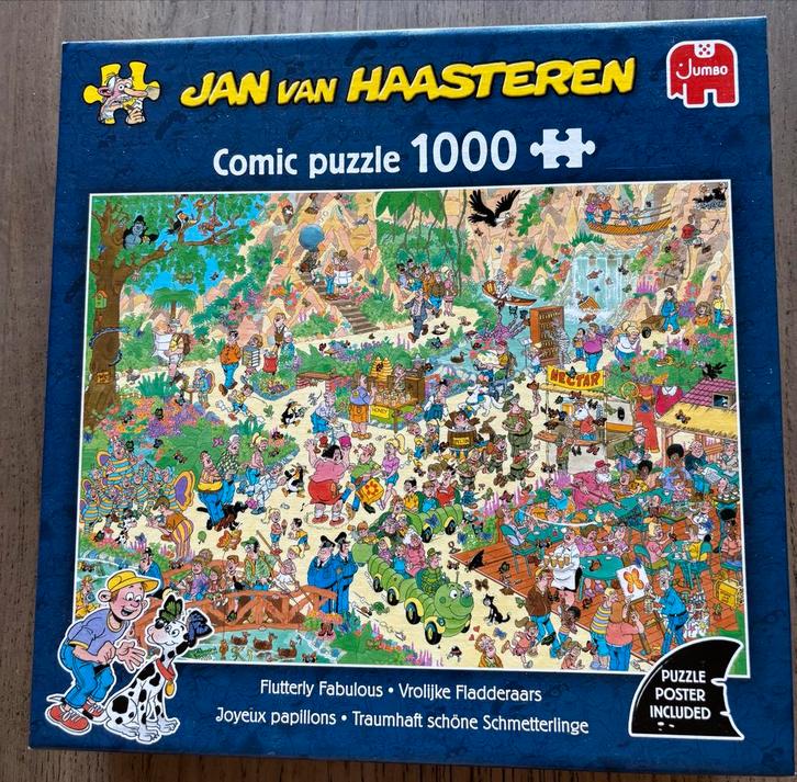 Jan van Haasteren Comic puzzle 1000 stukjes, Hobby en Vrije tijd, Denksport en Puzzels, Gebruikt, Legpuzzel, 500 t/m 1500 stukjes
