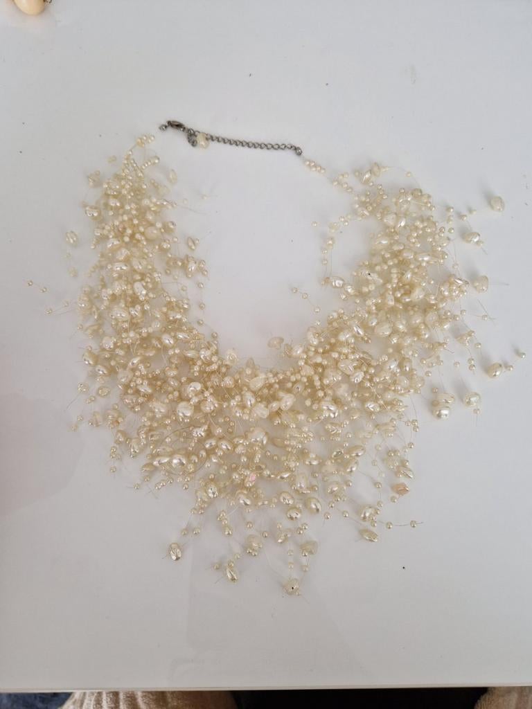 Ketting, Sieraden, Tassen en Uiterlijk, Ophalen of Verzenden, Overige materialen