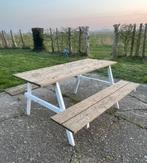 Aluminium picknick tafel, Tuin en Terras, Picknicktafels, Ophalen, Gebruikt, Rechthoekig, Aluminium