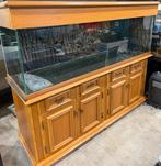 Groot aquarium 400L met mooie onderkast, Ophalen, Zo goed als nieuw, Leeg aquarium