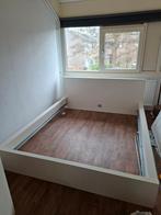 Gratis 2 persoonsbed, Ophalen, Gebruikt, 90 cm, Wit