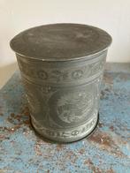 Antieke Indonesische Tinnen Bus/theebus / tabakspot, Ophalen of Verzenden