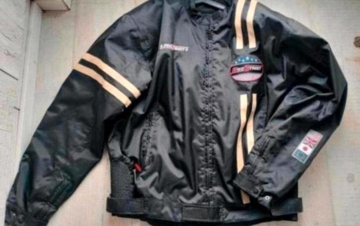 PRO STREET mooie nieuwe zwarte motorjack Maat xxl, Motoren, Kleding | Motorkleding, Jas | textiel, Heren, Nieuw zonder kaartje