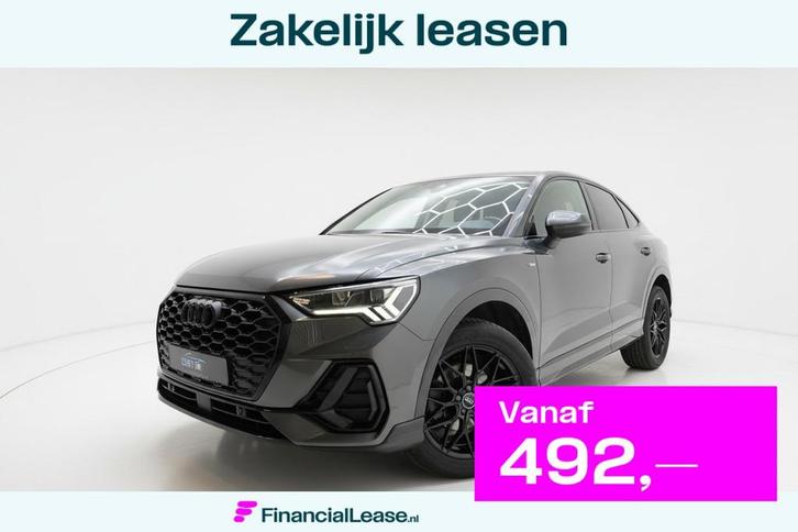 Audi Q3 Sportback 35 TFSI S LINE VIRTUAL CAMERA STOELVERW, Auto's, Audi, Bedrijf, Lease, Financial lease, Q3, ABS, Achteruitrijcamera