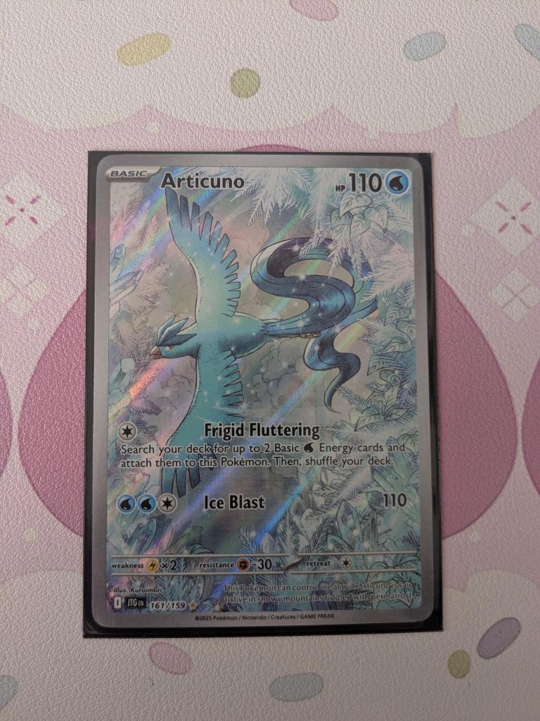 Articuno 161 Pokemon kaart, Hobby en Vrije tijd, Verzamelkaartspellen | Pokémon, Ophalen, Zo goed als nieuw, Losse kaart, Foil