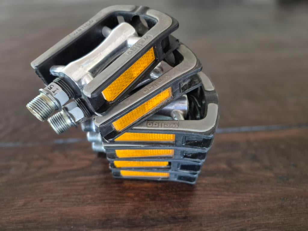 Wellgo trappers pedalen, 3 paar, Ophalen of Verzenden, Gebruikt