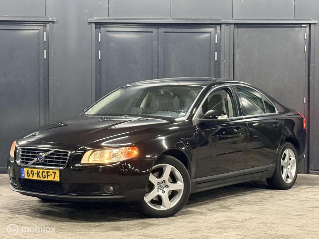 Volvo S80 2.0 Kinetic leder|cruise Nieuwe beurt+apk netjes!, Auto's, Voorwielaandrijving, 145 pk, Gebruikt, 4 cilinders
