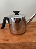 Vintage Bredemeijer theepot dubbelwandig., Ophalen of Verzenden