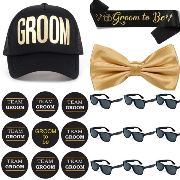 Groom to Be en Team Groom set 21-delig