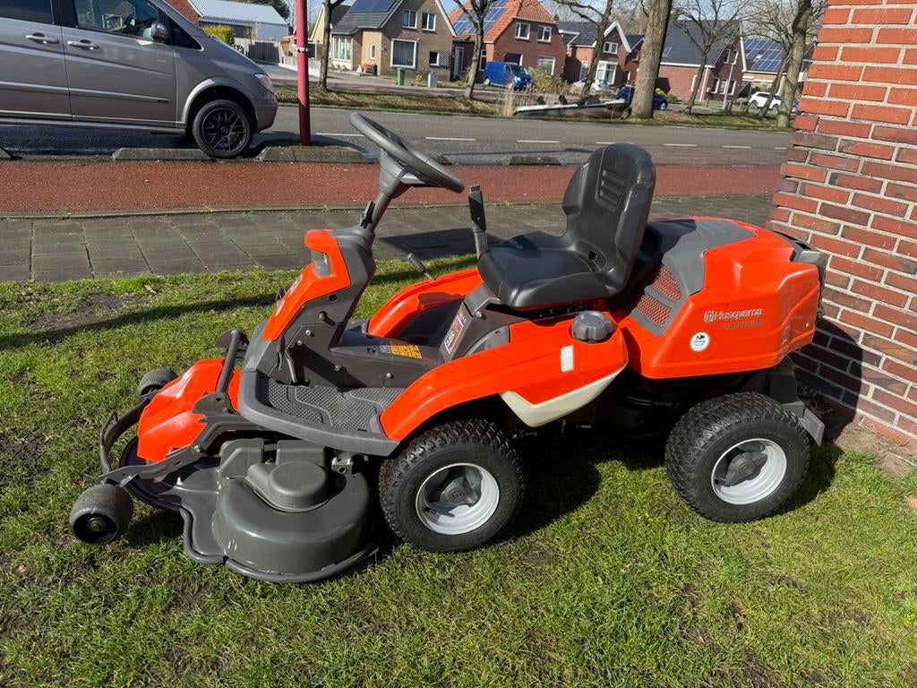 Husqvarna rider R216T AWD zitmaaier Frontmaaier incl btw, Ophalen of Verzenden, Gebruikt, Mulchfunctie, 90 tot 120 cm