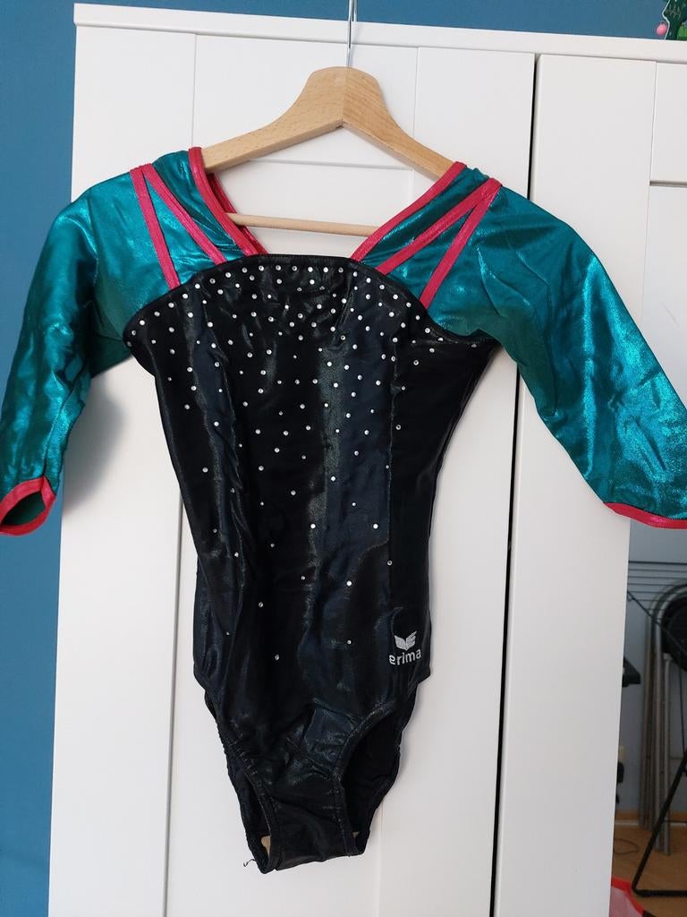 Erima turnpakje maat 164, Kleding | Dames, Sportkleding, Gedragen, Maat 34 (XS) of kleiner, Zwart, Ophalen of Verzenden