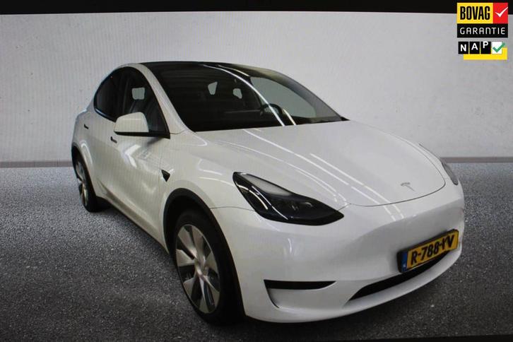 Tesla Model Y std range 1e EIG / PANODAK / LEER / INCL. BTW, Auto's, Tesla, Bedrijf, Te koop, Model Y, ABS, Adaptive Cruise Control