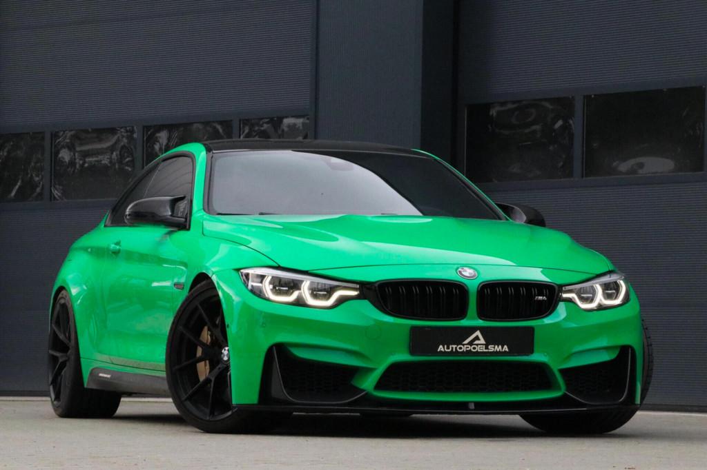 BMW 4-serie Coupé M4 Competition Headup 360View Keramisch C, Auto's, BMW, Bedrijf, Te koop, 4-Serie, 360° camera, ABS, Achteruitrijcamera