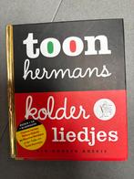 Toon Hermans Kolderliedjes Boekje + CD met bladmuziek, Ophalen of Verzenden, Zo goed als nieuw, Artiest