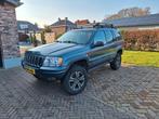 Jeep Grand Cherokee V8 4.7 automaat in goede staat, Auto's, Automaat, Blauw, Leder, Vierwielaandrijving