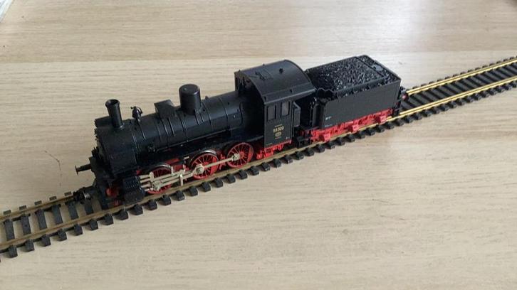 Fleishmann Stoomlok met losse tender, Hobby en Vrije tijd, Modeltreinen | H0, Zo goed als nieuw, Locomotief, Gelijkstroom, Fleischmann