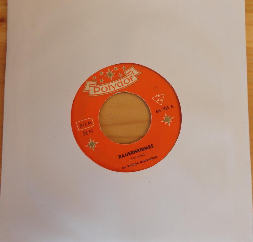 De Vrolijke Mijnwerkers > Bauernkirmis, Ophalen of Verzenden, Gebruikt, Nederlandstalig, Single
