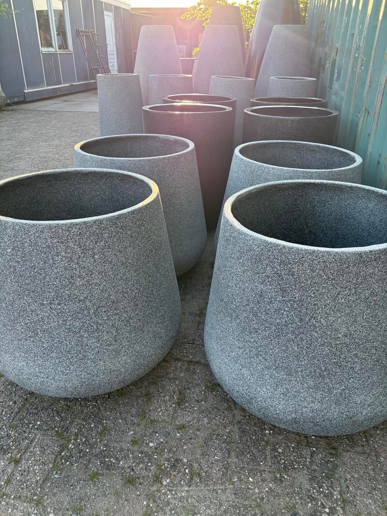 XXL Bloembakken Bloempotten - Diverse Maten en Vormen, Tuin en Terras, Ophalen, Rond, Nieuw, Binnen